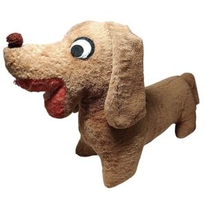 Vintage Mary Meyer Dachshund Plush Stuffed Toy Weiner‎ Dog Sixteen Inches T24